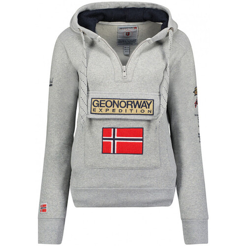 Abbigliamento Donna Felpe Geographical Norway WU6861F/GNO Grigio