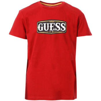 Abbigliamento Bambino T-shirt maniche corte Guess G-L3BI01I3Z14 Rosso