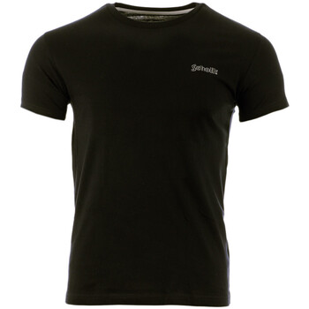 Abbigliamento Uomo T-shirt & Polo Schott SC-JEFFONECK Nero