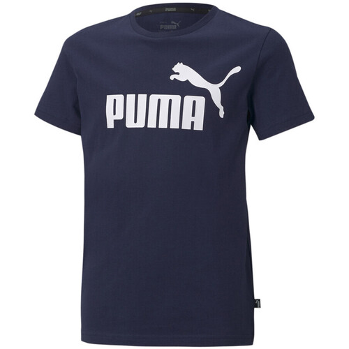 Abbigliamento Bambino T-shirt & Polo Puma 586960-06 Blu