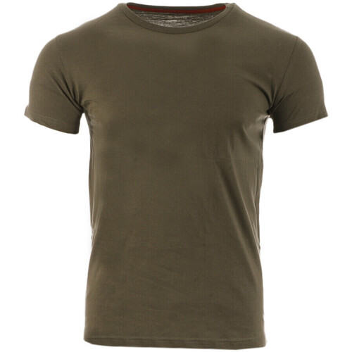 Abbigliamento Uomo T-shirt & Polo Schott SC-LLOYDONECK Verde