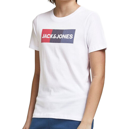 Abbigliamento Bambino T-shirt maniche corte Jack & Jones 12152730 Bianco