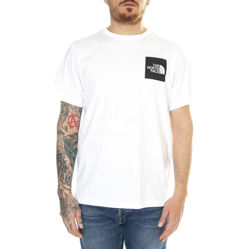 Abbigliamento Uomo T-shirt & Polo The North Face S/S Fine Tee Tnf White Bianco