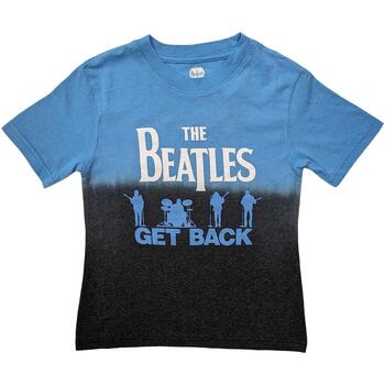 Abbigliamento Unisex bambino T-shirt maniche corte The Beatles Get Back Blu