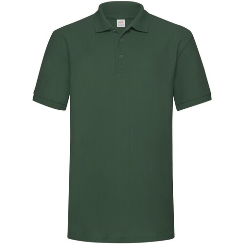 Abbigliamento Uomo T-shirt & Polo Fruit Of The Loom 65/35 Verde