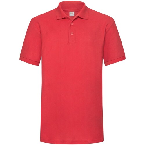 Abbigliamento Uomo T-shirt & Polo Fruit Of The Loom 65/35 Rosso