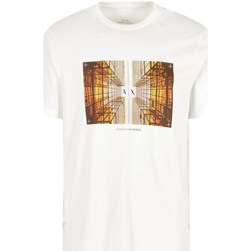 Abbigliamento Uomo T-shirt maniche corte EAX 3DZTHV ZJBYZ Bianco