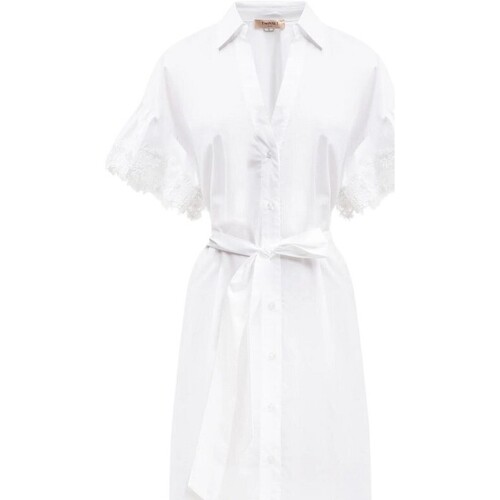 Abbigliamento Donna Abiti corti Twin Set  Bianco