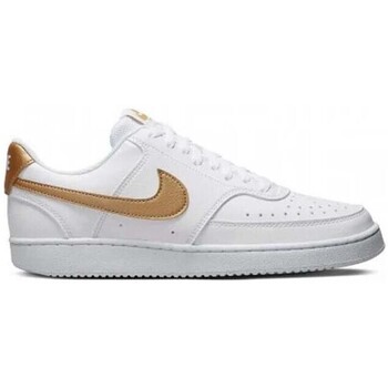 Scarpe Donna Sneakers Nike W  Court Vision Lo Nn - White Gold - dh3158-105 Bianco
