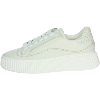 Scarpe Donna Sneakers alte Meline RA8205 Bianco