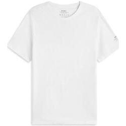 Abbigliamento Uomo T-shirt maniche corte Ecoalf Maglietta maniche corte MCMGATSSUSTA0803S24 Bianco