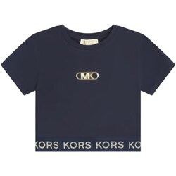 Abbigliamento Bambina T-shirt maniche corte MICHAEL Michael Kors R30048 Blu