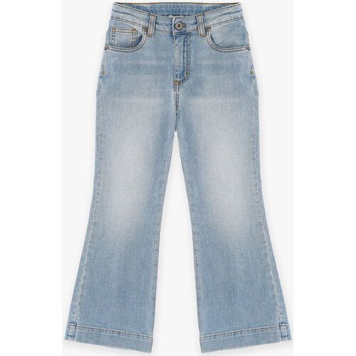 Abbigliamento Bambina Jeans Dixie JEANS FLARE PHB8012G64 Blu