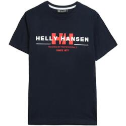 Abbigliamento Uomo T-shirt maniche corte Helly Hansen  Blu
