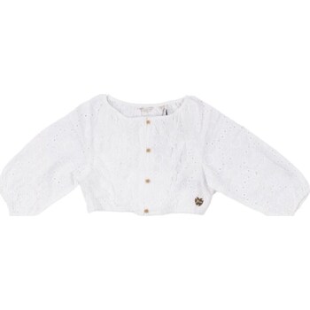 Abbigliamento Bambina Gilet / Cardigan Guess J4GH08WG5N0 Bianco