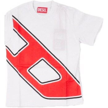 Abbigliamento Bambino T-shirt maniche corte Diesel J01905-KYAYD Bianco