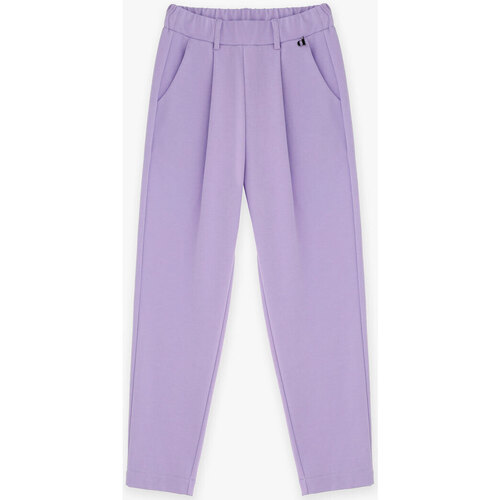 Abbigliamento Bambina Pantaloni Dixie Pantaloni  tasche verticali e pinces PE53172G56 Rosa