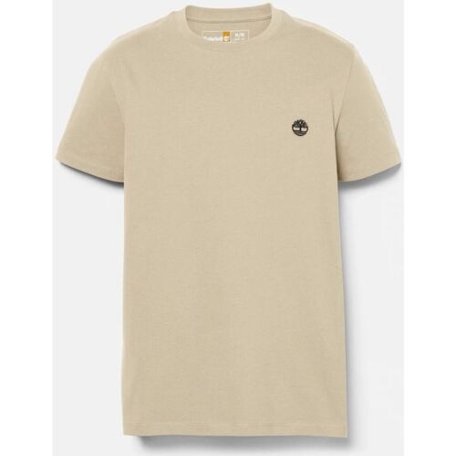 Abbigliamento Uomo T-shirt & Polo Timberland TB0A2BPRDH41 DUN-RIVER-LEMON PEPPER Verde
