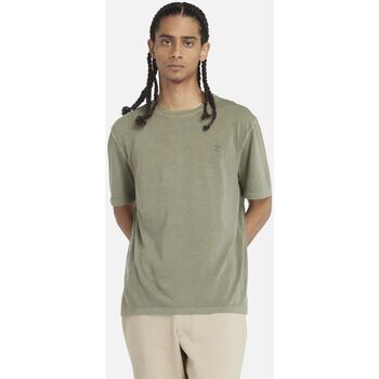 Abbigliamento Uomo T-shirt & Polo Timberland TB0A5YAY - DUNSTAN-5901 CASSEL EARTH Verde