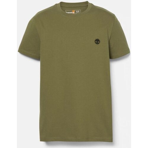 Abbigliamento Uomo T-shirt & Polo Timberland TB0A2BPREG51 DUN-RIVER-SPHAGNUM Verde