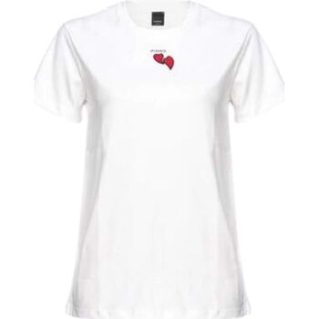 Abbigliamento Donna T-shirt & Polo Pinko TRAPANI T-SHIRT Bianco