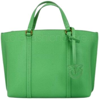 Borse Donna Tote bag / Borsa shopping Pinko CARRIE SHOPPER CLASSIC PELLE BOTTALATA Verde
