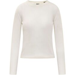 Abbigliamento Donna T-shirts a maniche lunghe Pinko EUCALIPTO MAGLIA GARZA Bianco