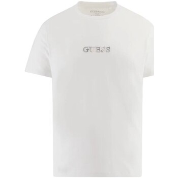 Abbigliamento Uomo T-shirt maniche corte Guess M4GI92 I3Z14 Bianco