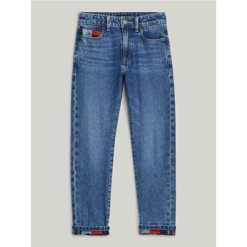 Abbigliamento Bambino Jeans Tommy Hilfiger KB0KB08906 MODERN STRAIGHT-C10 SALTANDPEPPER Blu