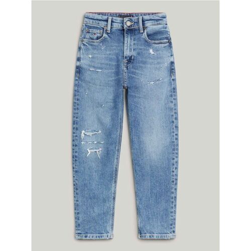 Abbigliamento Bambino Jeans Tommy Hilfiger KB0KB08914 ARCHIVE-DW5 WORN IN Blu