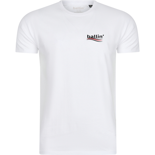 Abbigliamento Uomo T-shirt maniche corte Ballin Est. 2013 Ciaga Tee Bianco