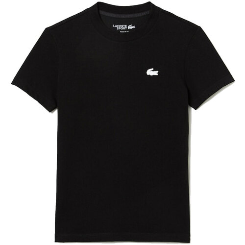 Abbigliamento Donna T-shirt maniche corte Lacoste T-SHIRT Nero