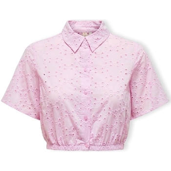 Abbigliamento Donna Top / Blusa Only Kala Alicia Shirt - Pirouette Rosa