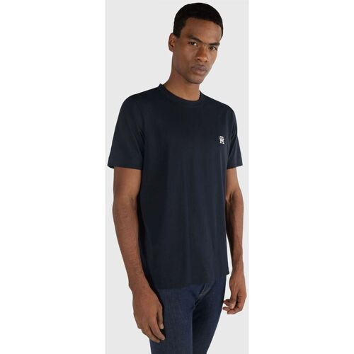 Abbigliamento Uomo T-shirt & Polo Tommy Hilfiger MW0MW33987 MONOGRAM TEE-DW5 Blu