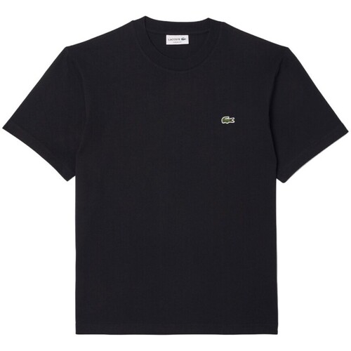 Abbigliamento Uomo T-shirt maniche corte Lacoste TH7318 031 Nero