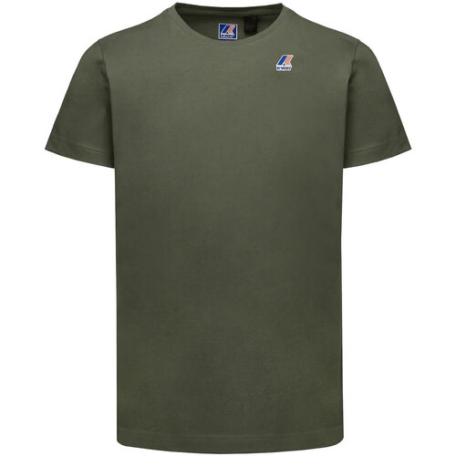 Abbigliamento Uomo T-shirt maniche corte K-Way LE VRAI EDOUARD Verde