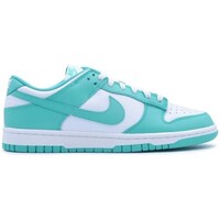 Scarpe Donna Sneakers Nike Dunk Low Retro Bttys - White Clear Jade Blu