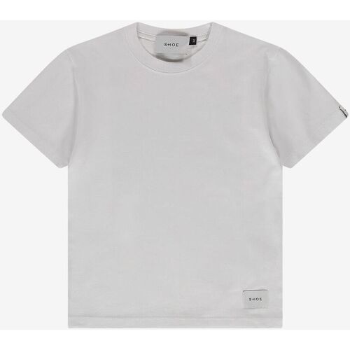 Abbigliamento Bambino T-shirt maniche corte Shoe Mini T-shirt girocollo con   stampa sul retro TIMMY2408-M Bianco