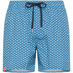 Abbigliamento Uomo Costume / Bermuda da spiaggia Sun68 SWIM PANT TIE PATTERN Blu