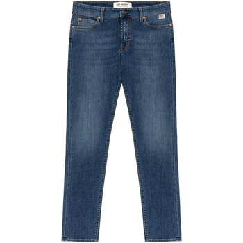 Abbigliamento Uomo Jeans slim Roy Rogers 517 MAN DENIM ELAS. WEARED 10 Blu