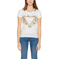 Image of T-shirt Guess SS CN TRIANGLE FLOWERS W4GI24 J1314