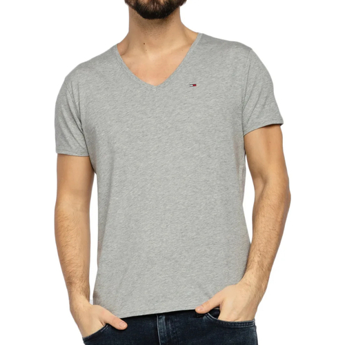 Abbigliamento Uomo T-shirt & Polo Tommy Hilfiger DM0DM04410 Grigio