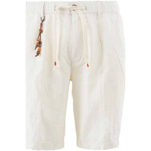 Abbigliamento Uomo Shorts / Bermuda Yes Zee P783 PE00 Bianco