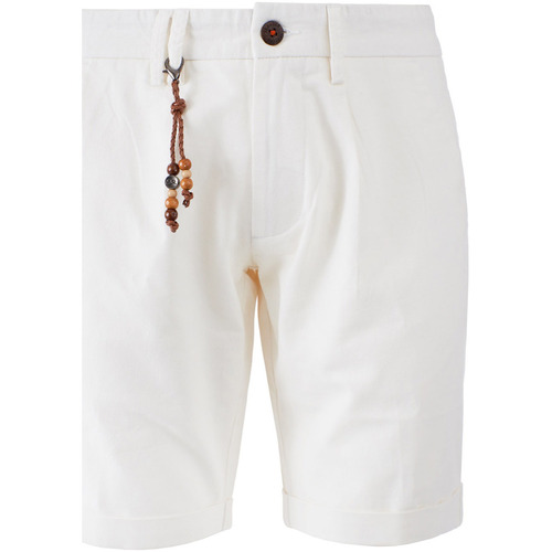 Abbigliamento Uomo Shorts / Bermuda Yes Zee P760 PH00 Bianco