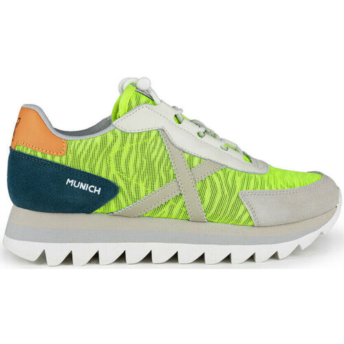 Scarpe Donna Sneakers Munich Noova 8766005 Verde Verde