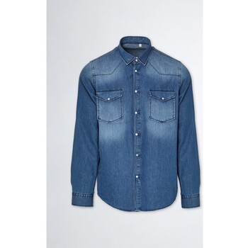 Abbigliamento Uomo T-shirt & Polo Liu Jo Camicia Jeans Texana Forttexasmd Blu