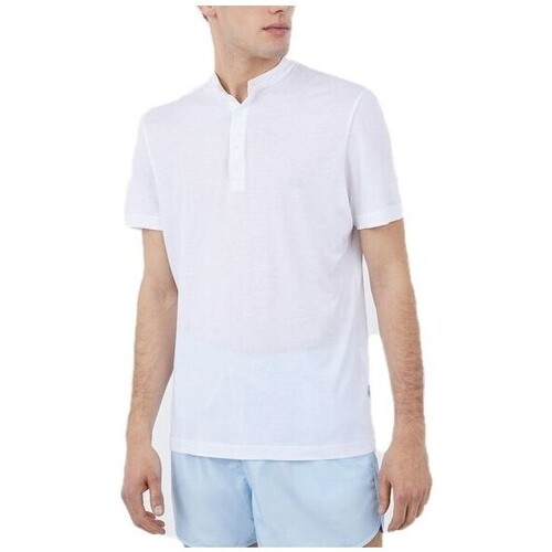 Abbigliamento Uomo T-shirt & Polo Liu Jo T-Shirt Serafino In Lyocel Nero