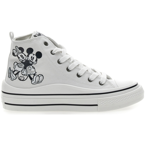 Scarpe Donna Sneakers Disney 2010343 Bianco