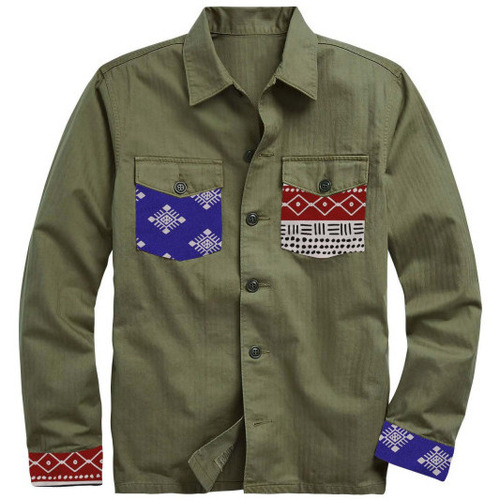 Abbigliamento Uomo Giubbotti Tooco Field Jacket Etioamerica Multicolore