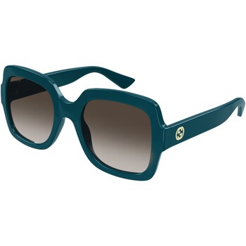 Gucci GG1337S Occhiali da sole, Blu/Marrone, 54 mm Blu